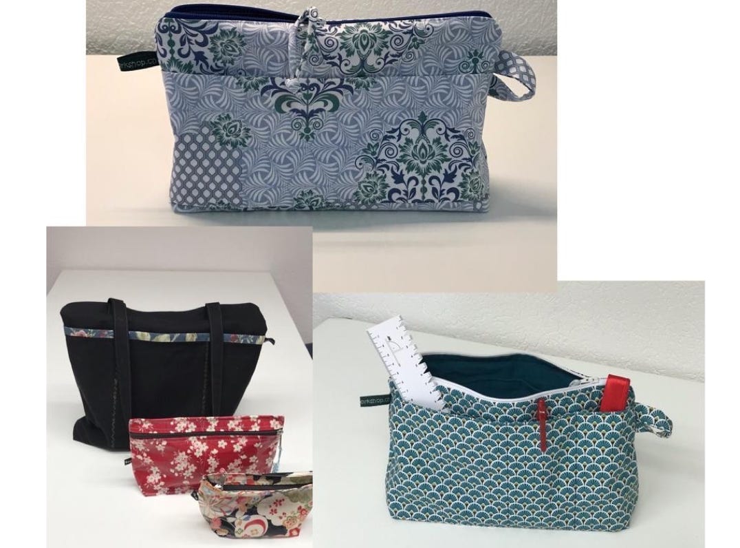 Im Nähkurs für Anfänger werden praktische Etuis genäht